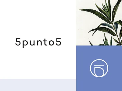 5punto5 brand branding design grid identity logo mark symbol