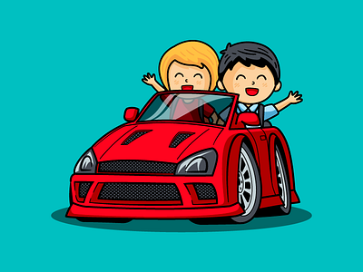 Cartoon Car car cartoon characters illustration