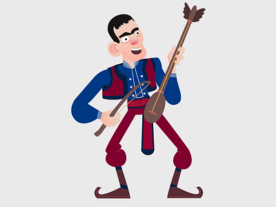 WORLD CUP 2018 FIFA - SERBIA 2018 character cup fifa football illustration serbia world