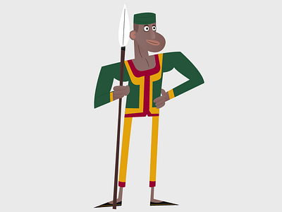 WORLD CUP 2018 FIFA - SENEGAL 2018 character cup fifa football illustration senegal world