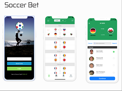 Soccer Bet app