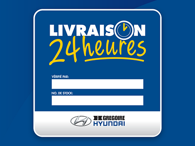 Image Hyundai Livraison 24 autocollant heures hghyundai livraison