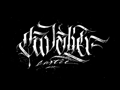 Cavalier Cartel calligraffiti