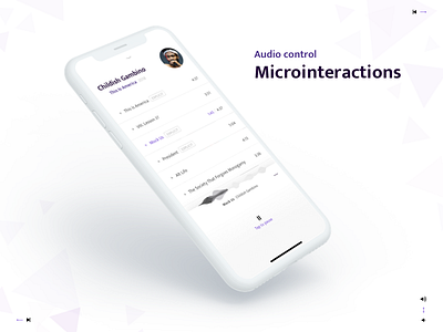 Music App / Player artist gesture gestures ios microinteraction mobile music profile ui ux