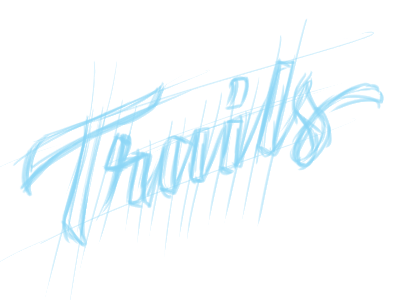 Trails digital flexing muscle sketch trails