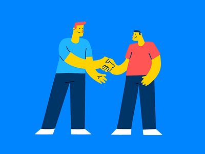 Fanbot - Illustration Series #1 character design digital facebook illustration partner people