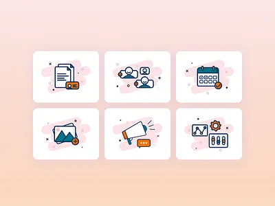 More icon illustrations icon illustration