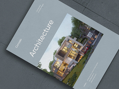 Comodo Branding architecture art directing branding catalogue contemporary design grid interior minimal poster