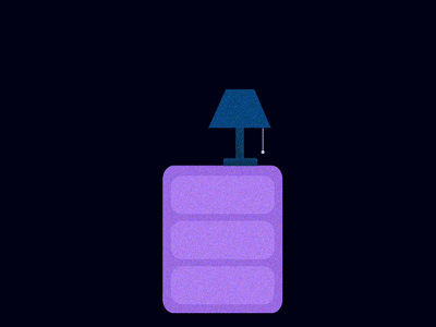 Draw Puller animation flat giff google icon interaction lamp motion style