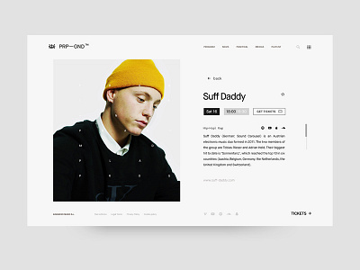 PRP—GND™ Interface 02 challenge daily interface minimalist musical ui ux