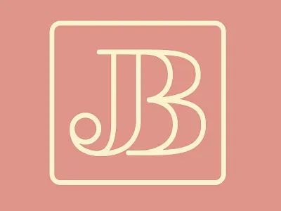 Jack Barnaby Monogram b j jb jb logo jb monogram logo logo design monogram typographic logo typography