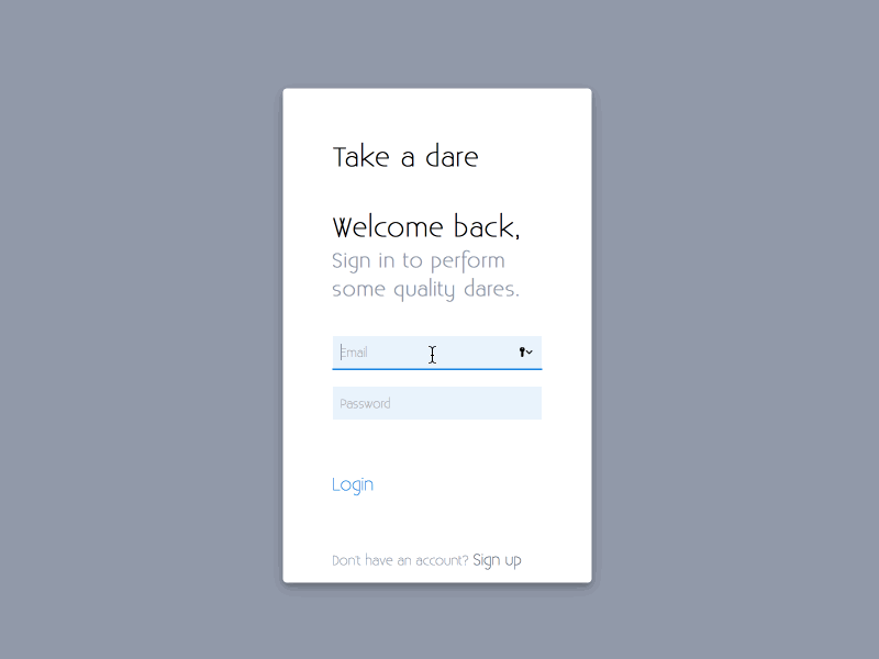 pure css and html login form (Jakub Antalík) coded css html live