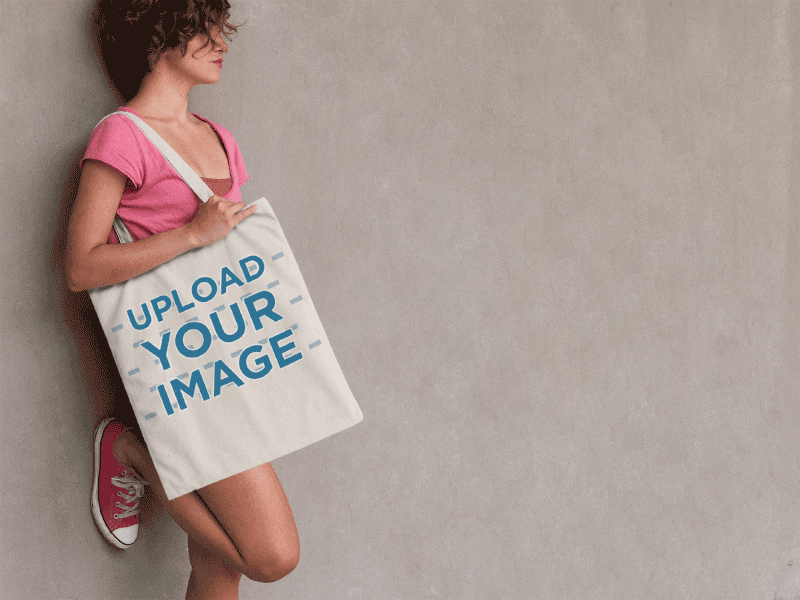 Tote Bag Mockup design template mockup model tote bag