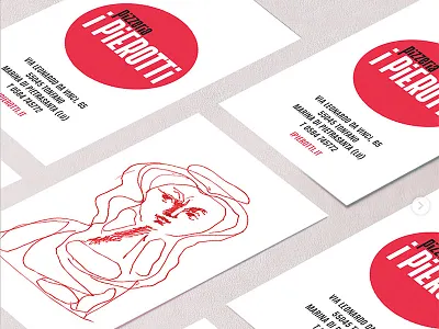 Pizzeria Pierotti new identity design identity logo pizza visual