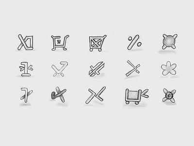 X1 Store Logo Sketches brand brand identity branding logo logo design sketch sketches symbol