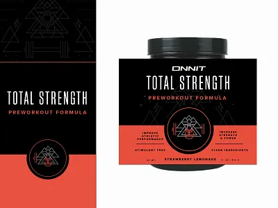 Onnit packaging explore gorilla labels monkey packaging weights