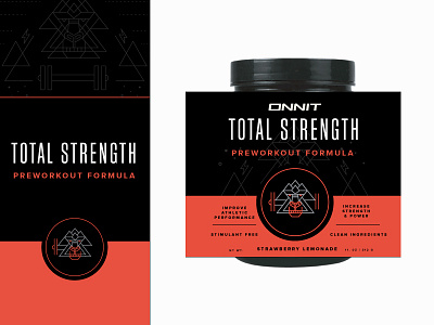Onnit packaging explore gorilla labels monkey packaging weights