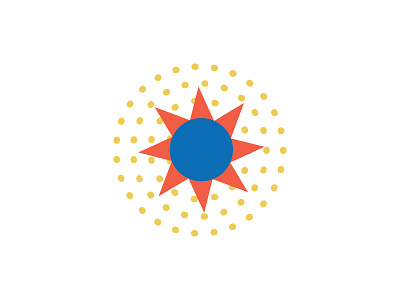 All the Suns_4 circle geometric line monoline rays shine sun suns triangle
