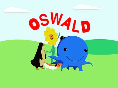 Oswald illustration cartoon oswald pogo