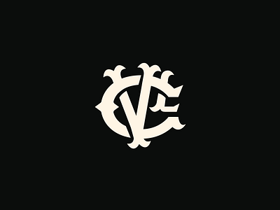 CVL All-Stars baseball logo monogram star