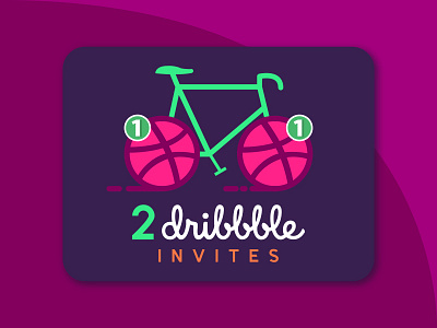 2 Dribbble Invites