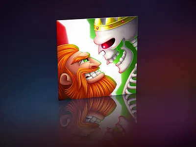 iOS Icon appicon game icon illustrator ios skeleton vector