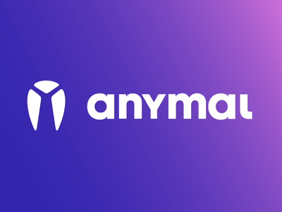 Anymal logo animation in color animal logo animation motion design shapes