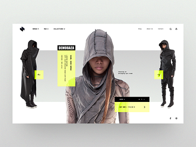 HeaderZ_06 design header landing minimal photoshop sketch ui ux web website