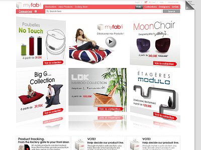 myfab.com online marketing email landing page social media