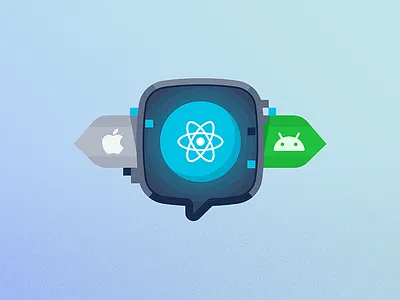 React Native android apple chat droid hikeapp illustration messaging react native vexel