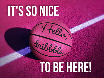 Hello Dribbble debut