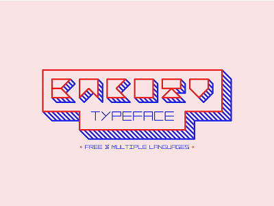 Bacotu_Free Typeface customtype font free graphic letter type typeface typography