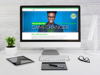 Landing Page digital design landing page ui design