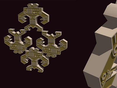 Robots robots sketchup tessellation