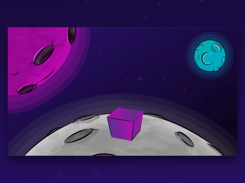 2x Dribbble Invitation 2x invitation animation dribbble invite gif groot invitation motion graphics space