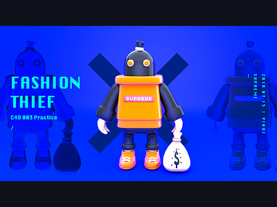 Fashion Thief 003 c4d