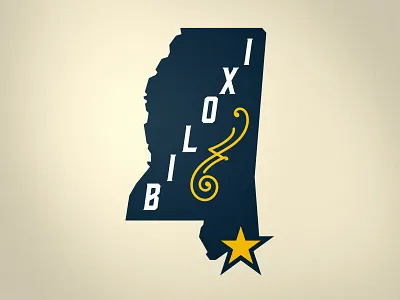 Biloxi Bluegrass Secondary Mark b banjo biloxi bluegrass brand branding hockey logo monogram sphl sports sports logo