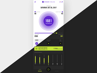 Fitness App UI darktheme fitnessapp iamfaysal lighttheme mobileapp ui ux