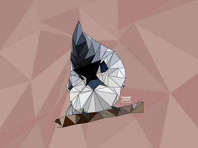 Bird | Low Poly design femto illustrator