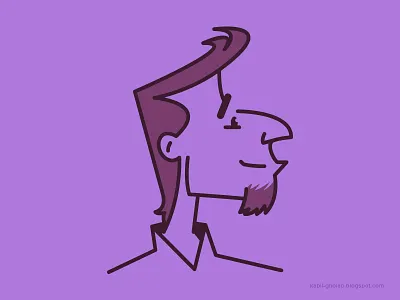 A Man app character design flat graphic iconography illustration visual webdesign