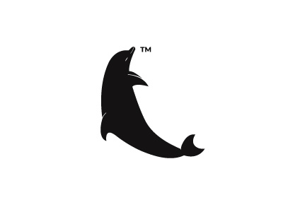 Dolphin TM dolphin icon logo logoclub logoinspiration logotype mammal tm