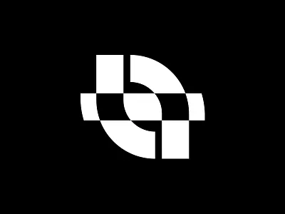 TF monogram & eye brand branding eye flat design futuristic icon minimal monogram negative space symbol tf vision