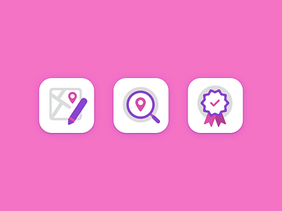 Icon Concept for Atourin's Value Proposition - Work Project atourin icon itinerary tourism travel trip