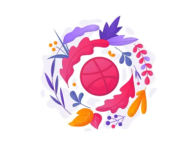 Hello Dribbble debut first shot hello dribble palnts