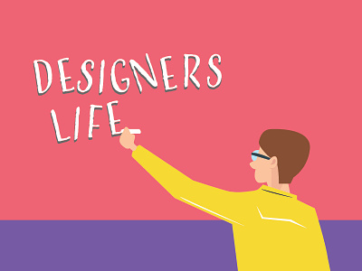 Designers Life character design designer illustration