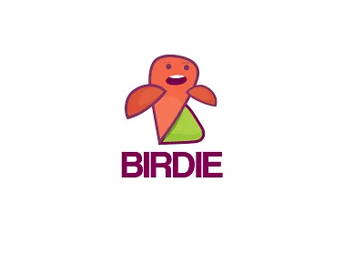 BIRD LOGO beautiful bird logo brand branding children colorful illustration kids logo identity