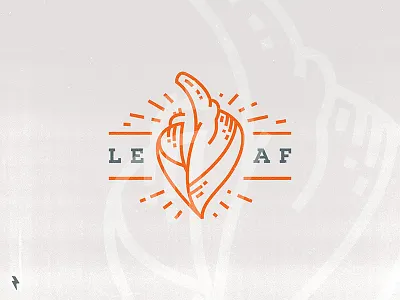 Leaf Mark app application branding corporate emblem icon logo logotype mark mobile ui ux