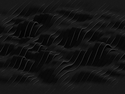 Quicksand 3d c4d dark still waves