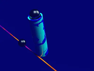 Fragile State c4d cinema4d colors geometrical geometry minimal pattern render