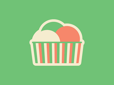 Gelato flat version adobe dessert flat gelato ice cream illustration illustrator italian vector